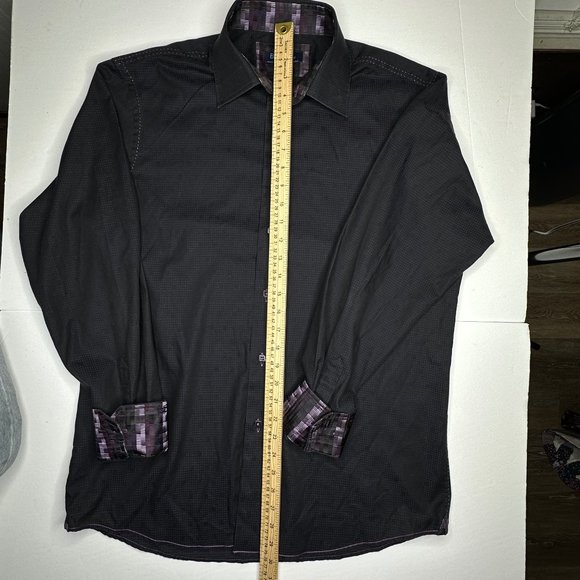 BLU - by Polifroni Men's black shirt. Size Large. - Picture 8 of 8